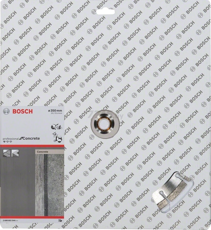 Круг алмазный 350х20/25,4 мм BOSCH Standard for Concrete (2608602544) - Фото 2